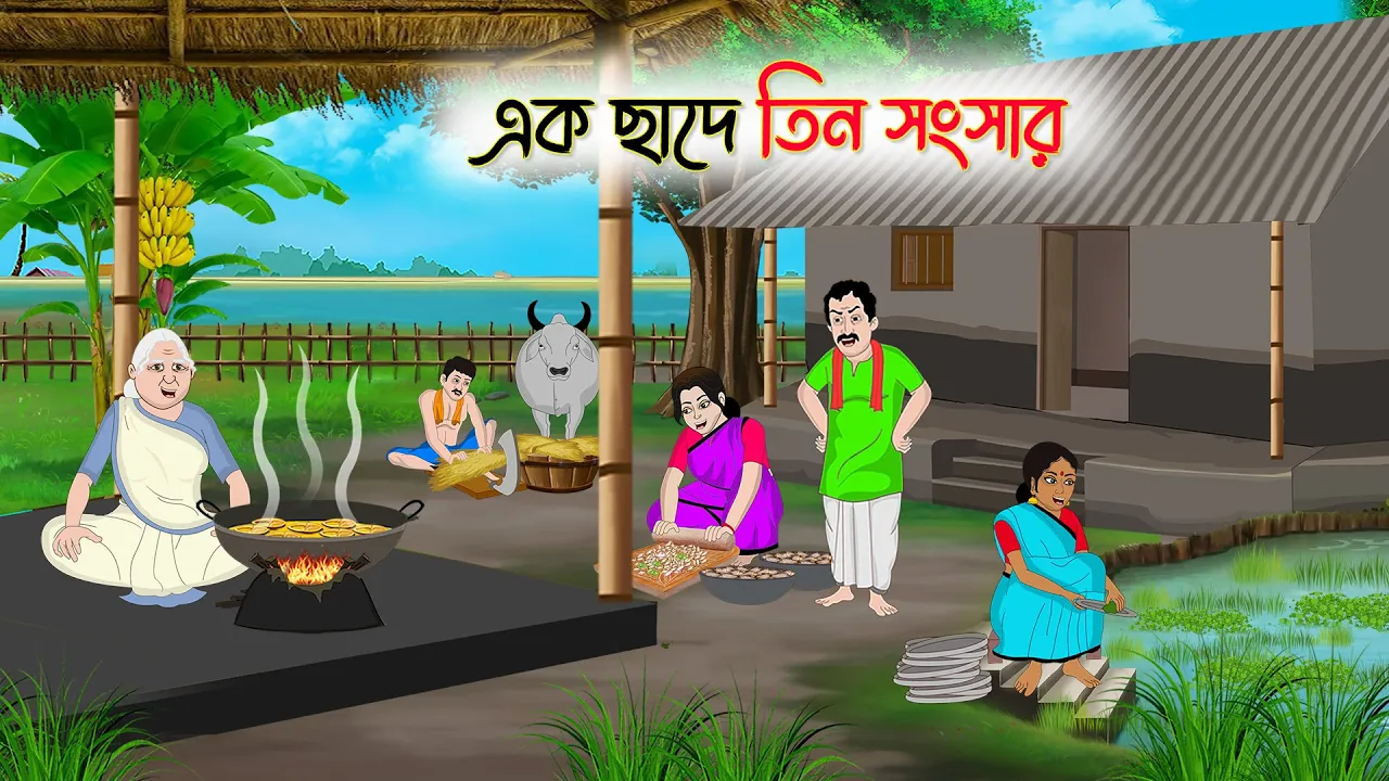 এক ছাদে তিন সংসার